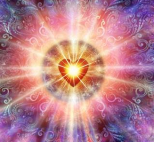 light emission from the heart