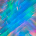 Abstract background featuring vibrant, colorful light patterns blending seamlessly.