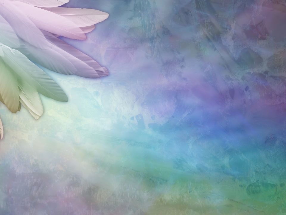 An artistic depiction of a rainbow-colored angel wing, set on a vivid, multicolored backdrop.